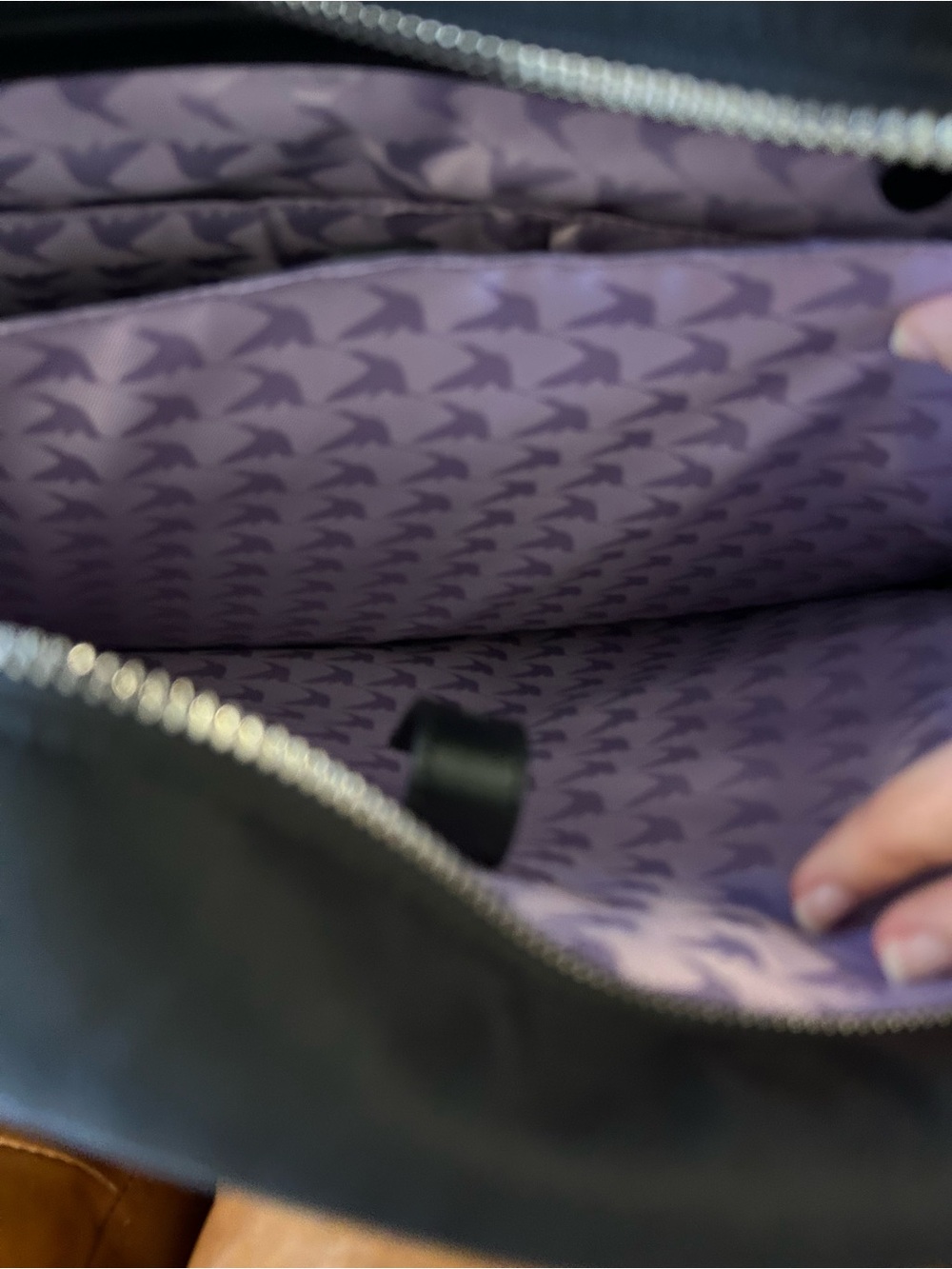 Lo & Sons O.G. Bag Like New - Purple Interior - Picture 5 of 11
